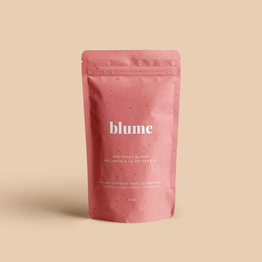 Blume canada beetroot blend vegan latte